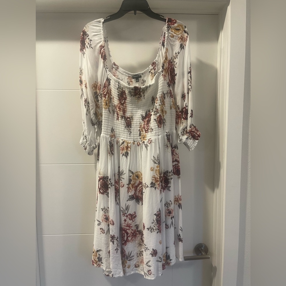 Torrid Size 2 Smocked Floral Dress